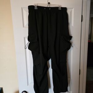 Black Cargo Pants